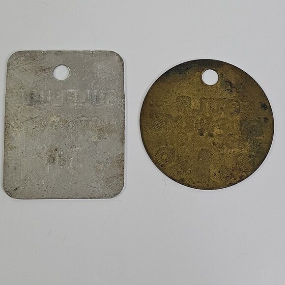 Gulflube Gulf Supreme Motor Oil Vintage Oil Pump Markers Brass Aluminum - Picture 4 of 5